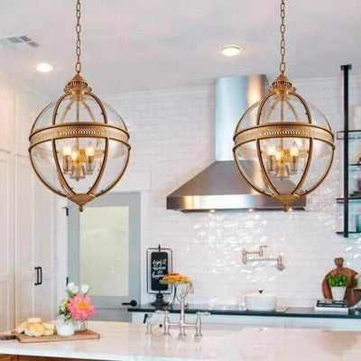 Lámpara Colgante de Cristal Estilo Industrial Retro para Hoteles y Comedores - Image 11