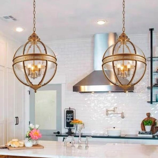 Lámpara Colgante de Cristal Estilo Industrial Retro para Hoteles y Comedores - Image 11