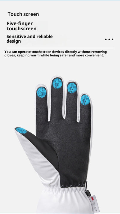 Guantes Esquí Impermeables con Pantalla Táctil para Hombre y Mujer - Image 12