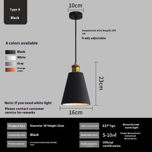 Lámpara Colgante de Hierro para Comedor, Dormitorio y Barra - Image 18