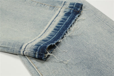 Jeans Hombre Lavado Claro Corte Recto Oversize - Image 12