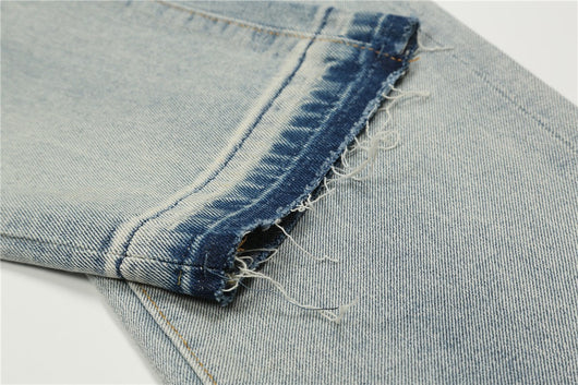 Jeans Hombre Lavado Claro Corte Recto Oversize - Image 12