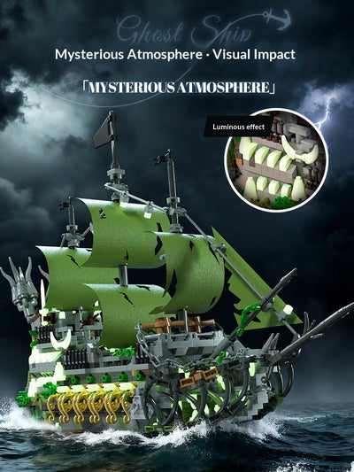 Barco Pirata Fantasma - Set de Construcción Educativo para Niños - Image 12