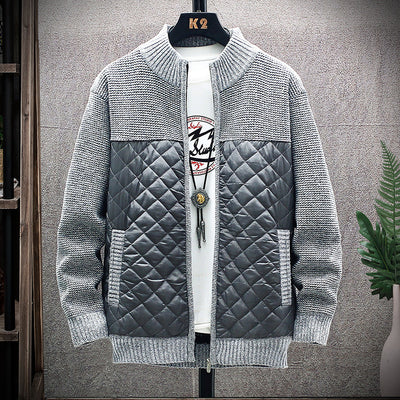 Chaqueta Suéter Acolchada con Costuras Reforzadas - Image 10