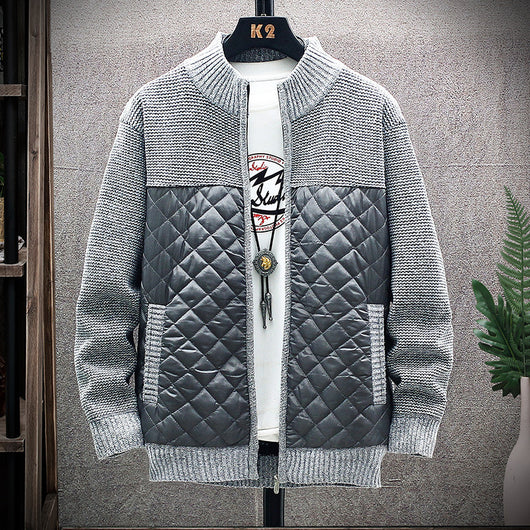 Chaqueta Suéter Acolchada con Costuras Reforzadas - Image 10