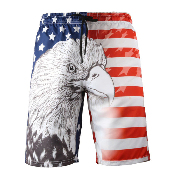 Pantalones Cortos Estampados para Hombre - Shorts Deportivos Casuales