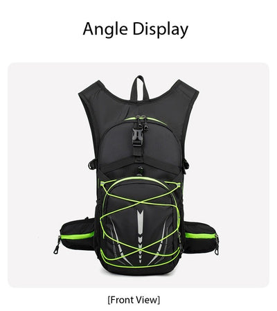 Mochila de Hidratación Ligera, Transpirable con Detalles Reflectantes - Image 30