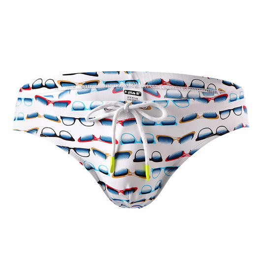Traje de Baño Estampado de Nylon para Hombre - Image 11