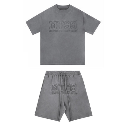 Conjunto Deportivo Japonés: Playera y Shorts Minimalista - Image 4