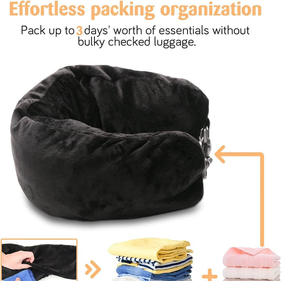 Almohada Cervical Rellenable Multifuncional para Viajes