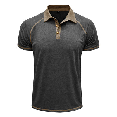Polo Clásico de Manga Corta para Hombre - Camiseta Bottoming - Image 36