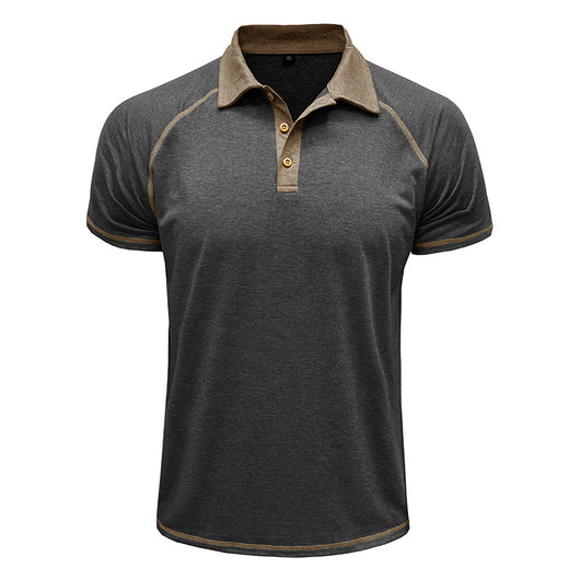 Polo Clásico de Manga Corta para Hombre - Camiseta Bottoming - Image 36