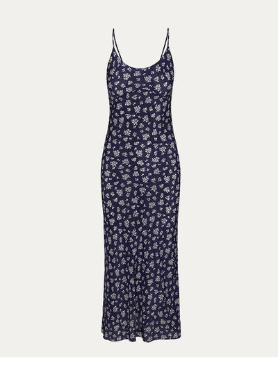Vestido Largo de Seda con Corte Diagonal y Espalda Descubierta - Image 17