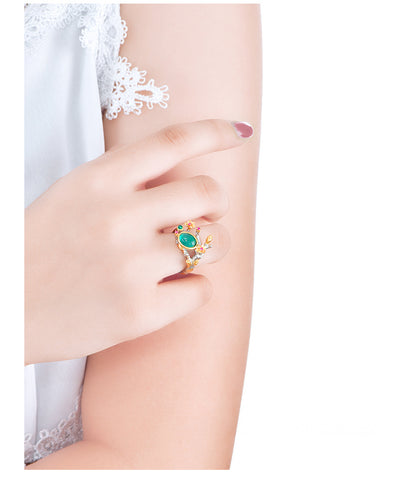 Anillo de Esmeralda en Plata 925 - Diseño Elegante y Sofisticado - Image 5