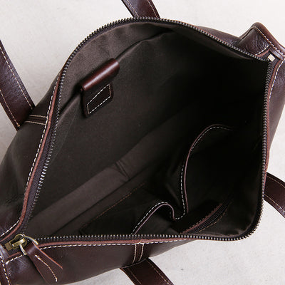 Maletín Ejecutivo de Cuero Vintage - Bolsa para Laptop Estilo Clásico - Image 5