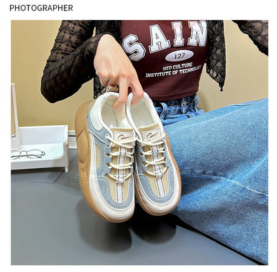 Zapatillas Plataforma para Estudiantes - Diseño Versátil y Cómodo - Image 14
