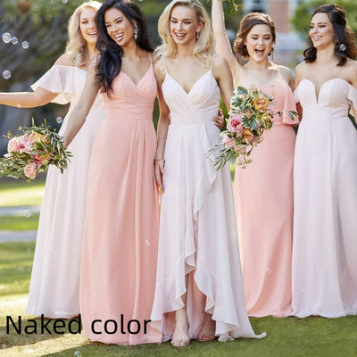 Vestido de Dama de Honor Elegante para Bodas al Aire Libre - Image 4