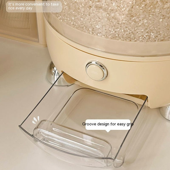 Recipiente Hermético para Arroz con Protección Contra Plagas e Humedad