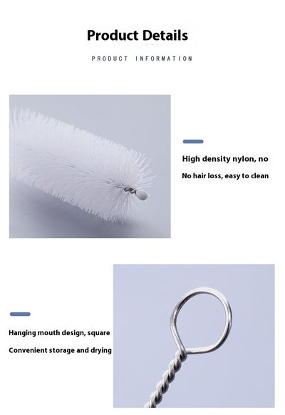 Juego de Cepillos de Limpieza Nylon con Acero Inoxidable - Image 17