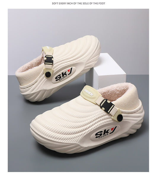 Pantuflas Térmicas para Hombre con Suela Elevadora y Forro Polar - Image 16