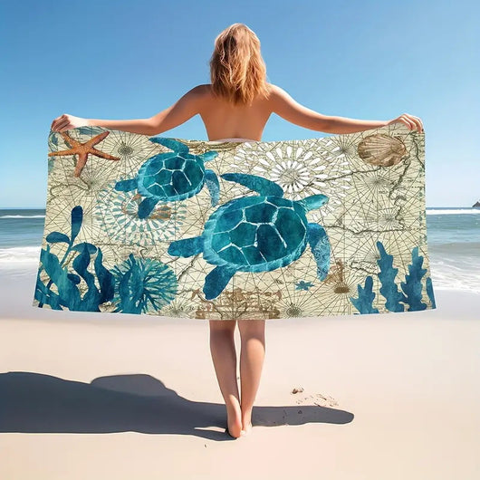Toalla de Playa Microfibra con Diseño Personalizado - Image 5
