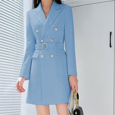Blazer Reductor de Cintura Estilo Office Lady - Top Ajustado para Mujer - Image 11