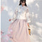 Vestido Hanfu Femenino Primavera Otoño - Estilo Hada Elegante Antiguo