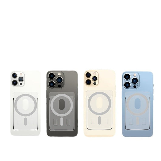 Funda Magnética Transparente para Teléfono con Soporte de Tarjetas - Image 5