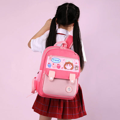 Mochila Escolar Infantil Ligera con Diseño de Dibujos Animados para Niños y Niñas - Image 19