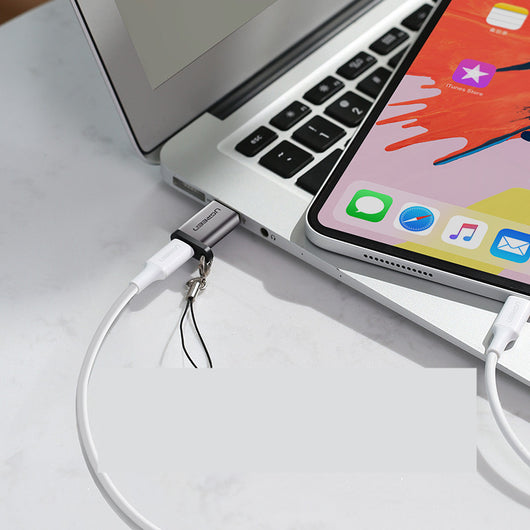 Adaptador de Carga Rápida USB Hembra a Macho
