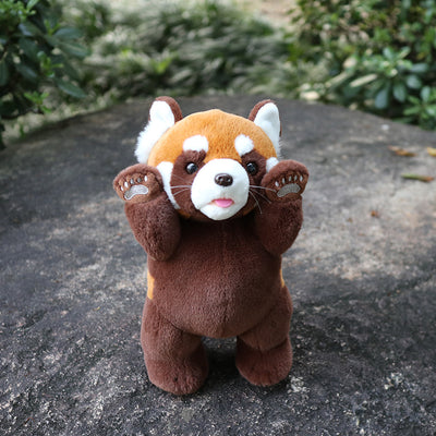 Peluche Panda Rojo Sorprendido Station Style