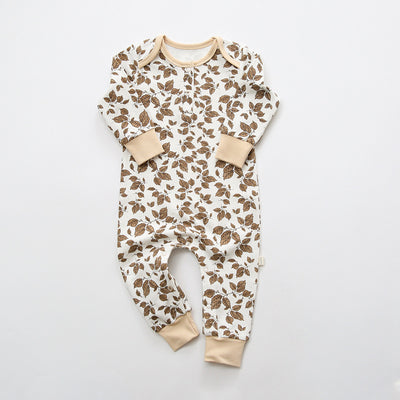 Enterizo de Algodón con Cuello y Estampado para Bebé - Image 9