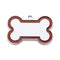 Glitter Rojo 32x21x2 Mm