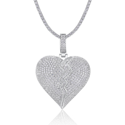 Collar Telepathy - Colgante de Moissanita Premium S925 Plateado y Platinado