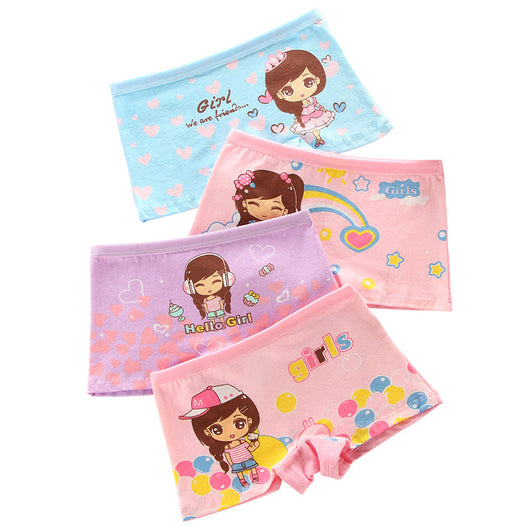 Calzones Princesa de Algodón para Niñas - Diseño Cartoon Cómodo - Image 6