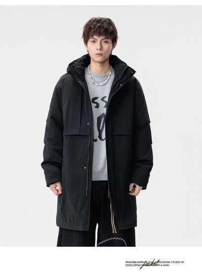 Abrigo Hombre Suelto Impermeable Moderno y Cálido - Image 15