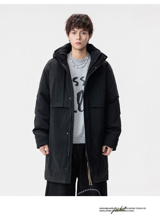 Abrigo Hombre Suelto Impermeable Moderno y Cálido - Image 15