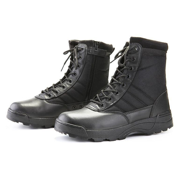 Botas Tácticas Altas Transpirables para Clima Cálido