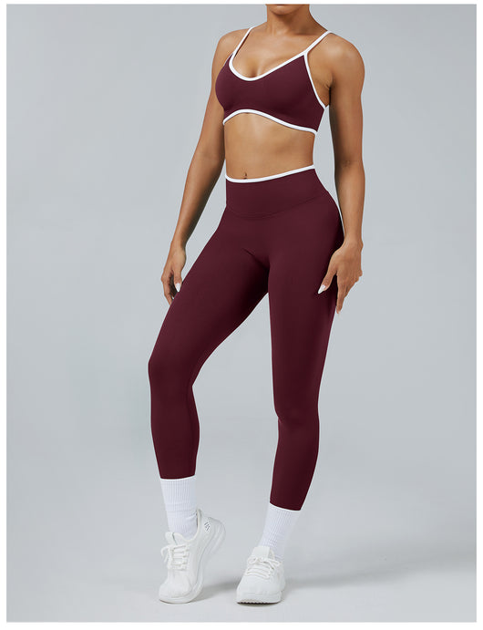 Pantalones Yoga Cintura Alta sin Costuras Secado Rápido - Image 17