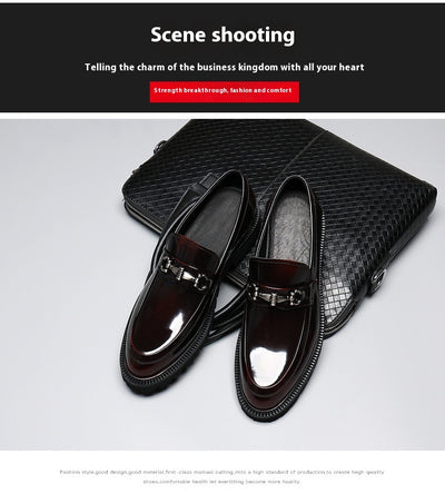 Zapatos Gommino con Hebilla Horse Street en Cuero Japonés Pulido para Hombre - Image 39