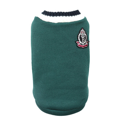 Chaleco Tejido Cuello V para Mascotas - Abrigo Otoño e Invierno - Image 4
