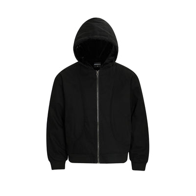Chaqueta Acolchada Retro de Algodón Puro con Aislamiento Térmico - Image 5