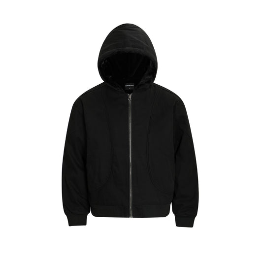 Chaqueta Acolchada Retro de Algodón Puro con Aislamiento Térmico - Image 5