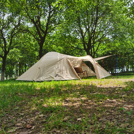 Carpa Familiar Impermeable con Postes de Aluminio para Lluvia Intensa - Image 13