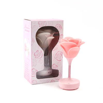 Lámpara Nocturna LED Táctil Rosa de Silicona USB - Image 11