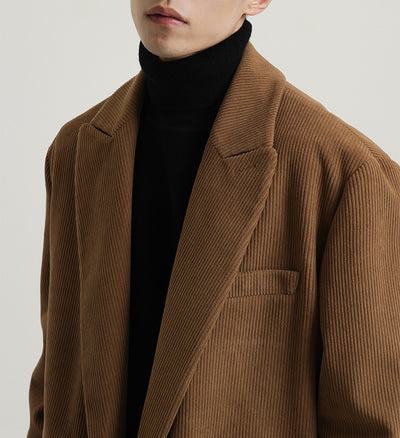 Saco de Pana Gruesa Combinada para Hombre - Image 19