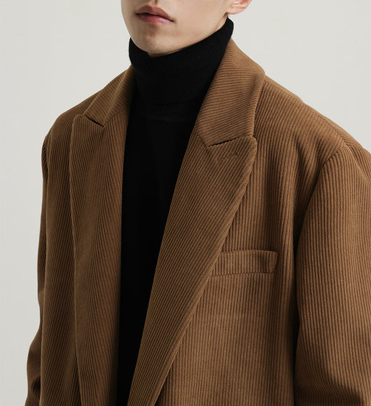 Saco de Pana Gruesa Combinada para Hombre - Image 19