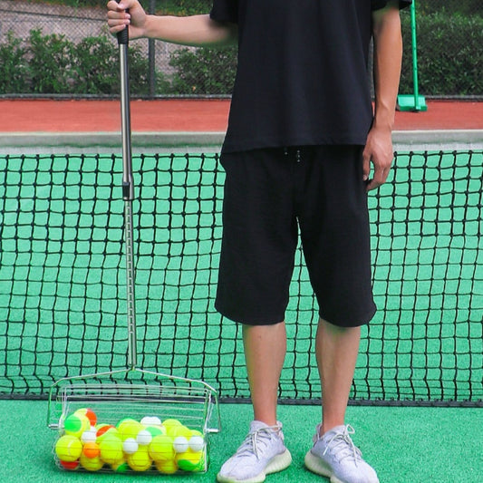 Recogedor de Pelotas de Tenis Acero Inoxidable Ajustable