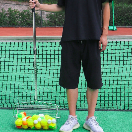 Recogedor de Pelotas de Tenis Acero Inoxidable Ajustable