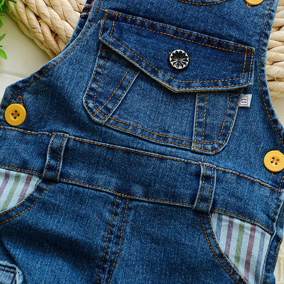 Pantalones Vaqueros con Tirantes para Niños y Niñas - Image 16